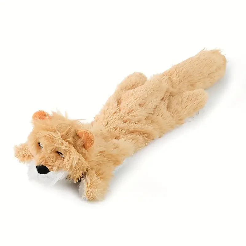 Plush Sounding Animal Chew Toy for Dogs