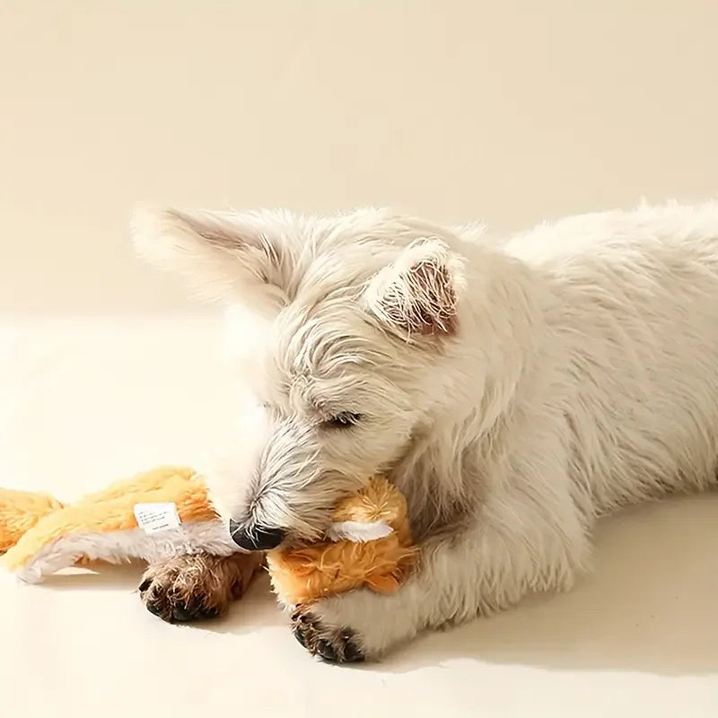 Plush Sounding Animal Chew Toy for Dogs