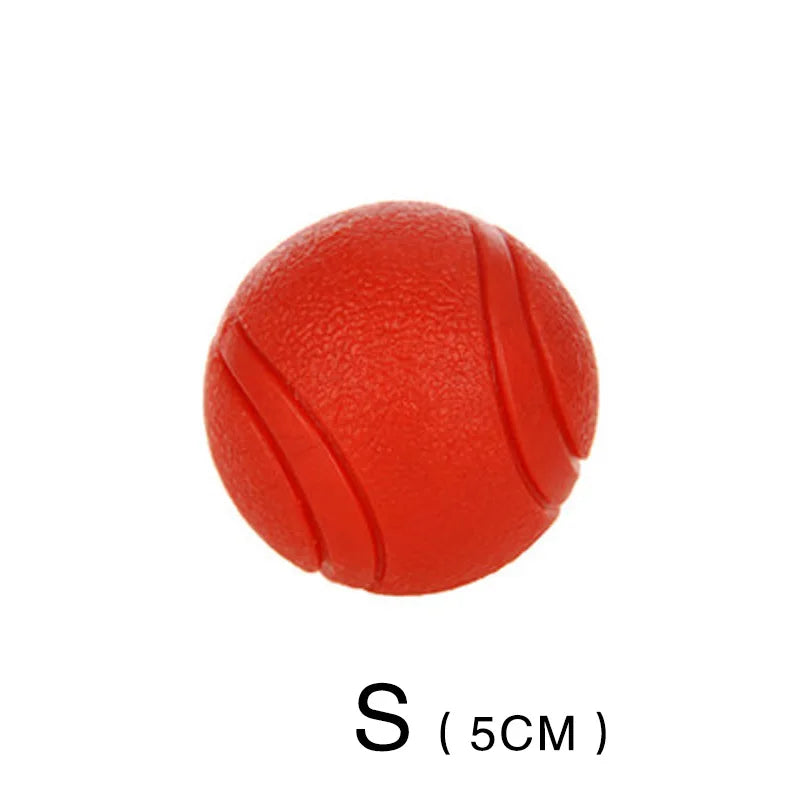 HOOPET Red Bite-Resistant Rubber Dog Ball