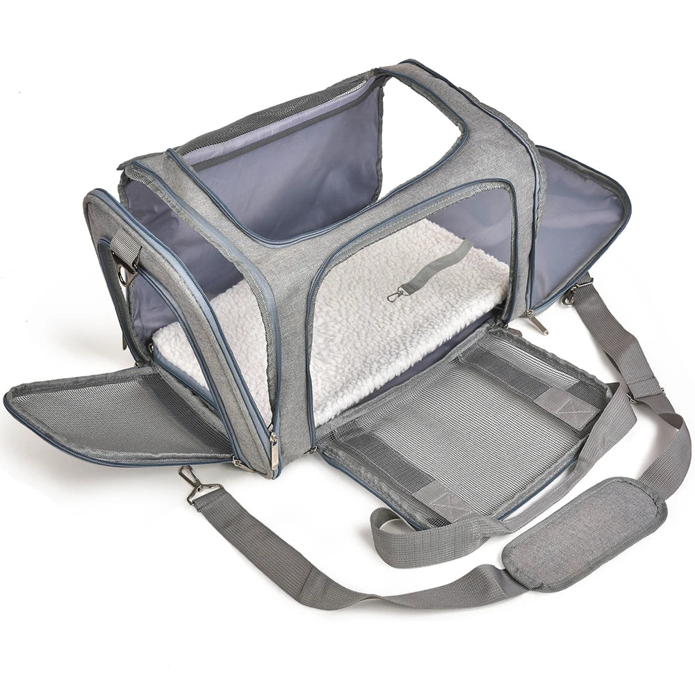 Airline Approved Soft Dog & Cat Carrier Backpack