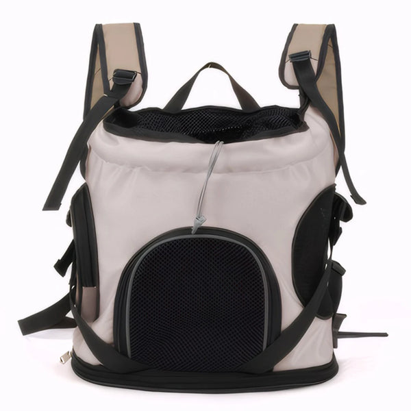 Large Capacity Pet Travel Backpack Carrier for Cats & Small Dogs