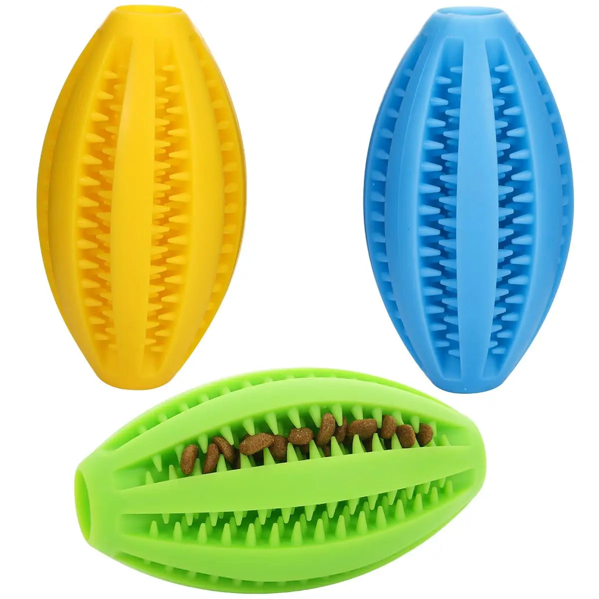 Super Tough Natural Rubber Dog Chew Ball