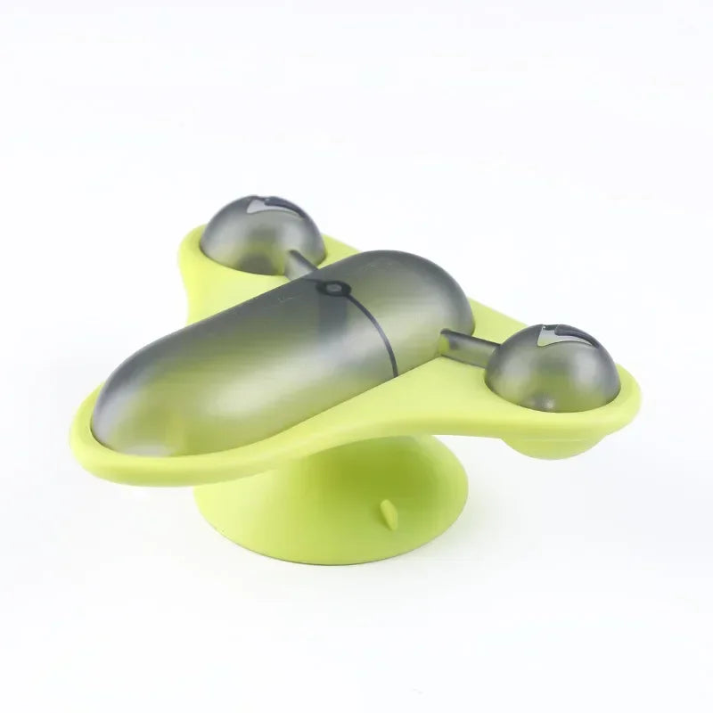 Rotating Flying Chair Interactive Cat Teaser Toy