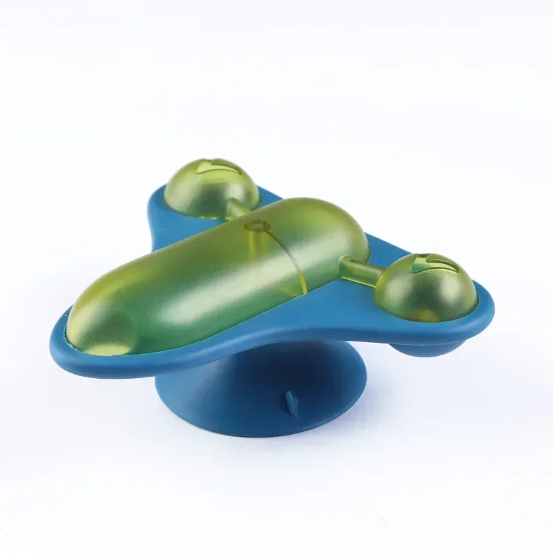 Rotating Flying Chair Interactive Cat Teaser Toy
