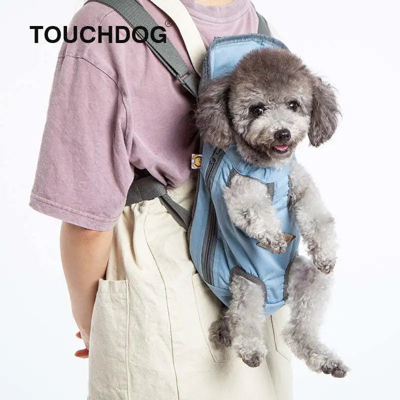 Touchdog Wiggle-Sack Front Backpack Dog Carrier