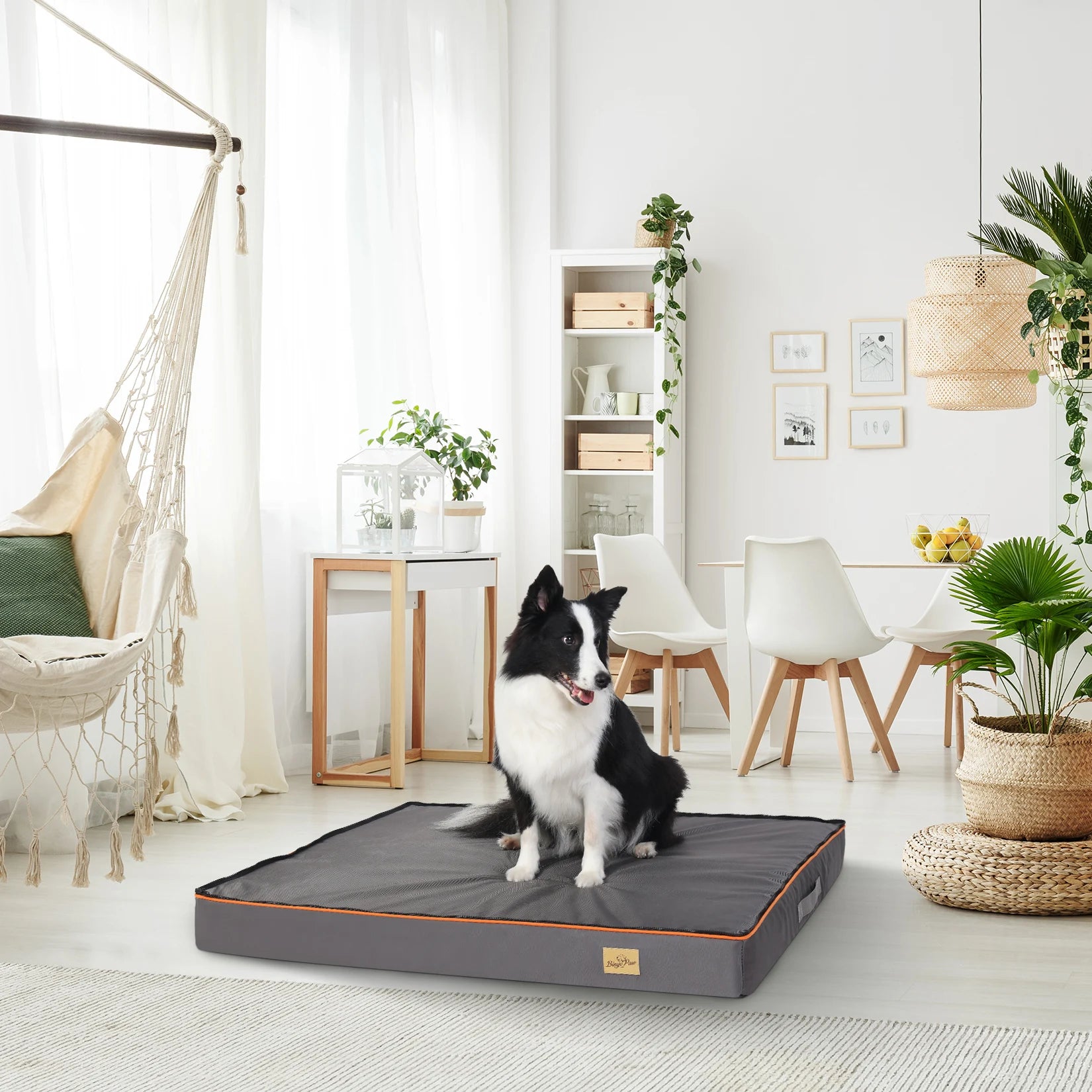 Orthopedic Large Padded Dog Bed with Washable Cover