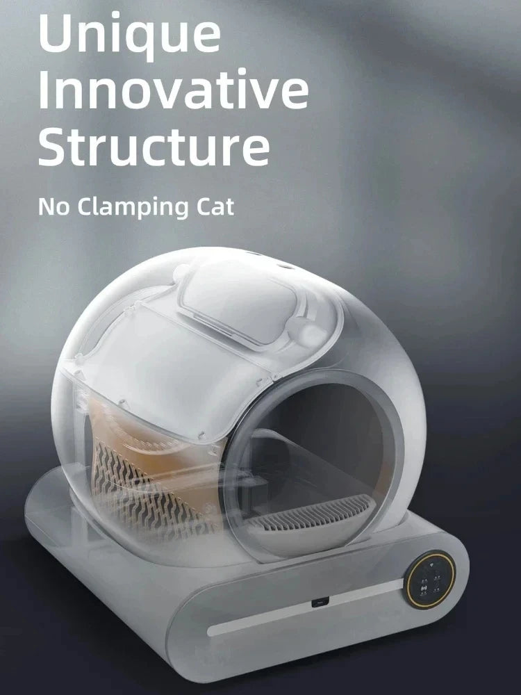 Automatic Smart Cat Litter Box Self Cleaning Fully Enclosed Pet Toilet Litter Tray