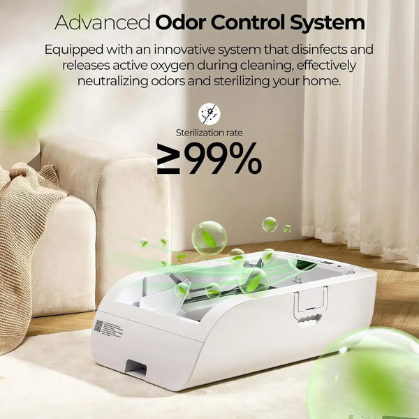 WiFi Smart Self-Cleaning Cat Litter Box – Open Design