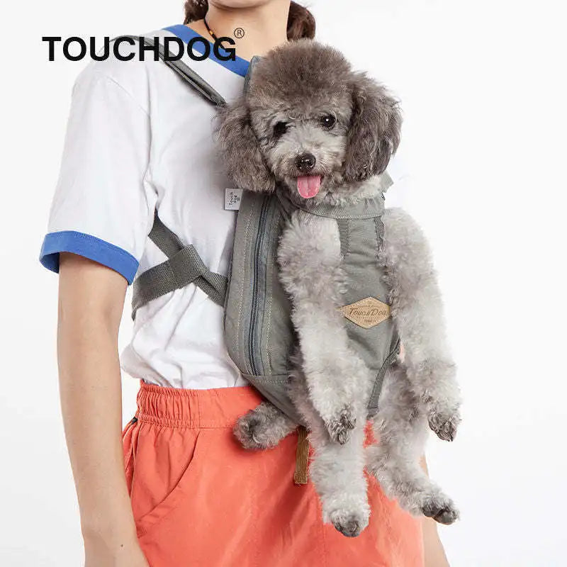 Touchdog Wiggle-Sack Front Backpack Dog Carrier