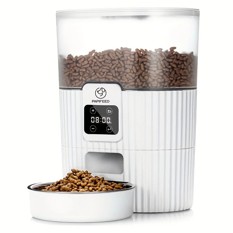 PAPIFEED Smart Automatic Cat & Dog Feeder – WiFi Enabled