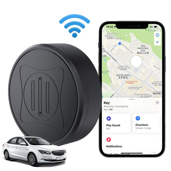 Smart Mini Magnetic GPS Tracker – Real-Time Locator