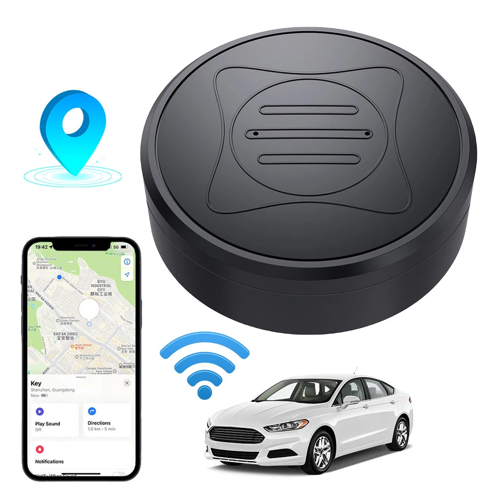 Smart Mini Magnetic GPS Tracker – Real-Time Locator