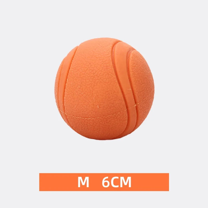 HOOPET Red Bite-Resistant Rubber Dog Ball