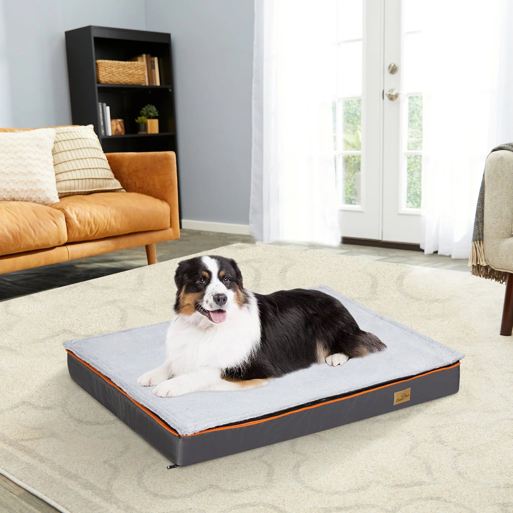 Orthopedic Large Padded Dog Bed with Washable Cover